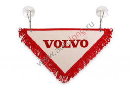 Вымпел широкий VOLVO красный Вымпел широкий VOLVO красный