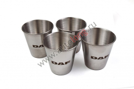 Рюмки 4 шт. в чехле DAF Рюмки 4 шт. в чехле DAF