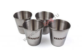 Рюмки 4 шт. в чехле RENAULT Рюмки 4 шт. в чехле RENAULT