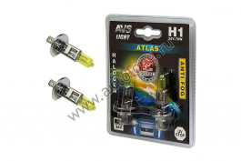 Галогенная лампа AVS /ATLAS ANTI-FOG/желтый 24В H1 70W (2 шт.) Галогенная лампа AVS /ATLAS ANTI-FOG/желтый 24В H1 70W (2 шт.)