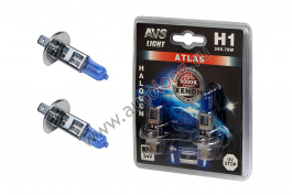 Галогенная лампа для авто AVS ATLAS 24В H1 5000К 70W (комплект 2 шт.) Галогенная лампа для авто AVS ATLAS 24В H1 5000К 70W (комплект 2 шт.)