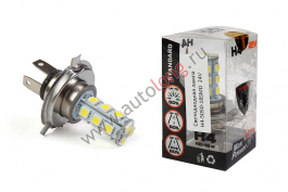 Лампа диодная автомобильная 24В H4 18SMD Лампа диодная автомобильная 24В H4 18SMD