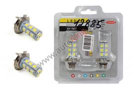 Лампа диодная автомобильная 24В H7 18 SMD Лампа диодная автомобильная 24В H7 18 SMD