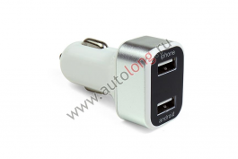 Зарядное устройство 2 USB 3,1А Вольтметр Зарядное устройство 2 USB 3,1А Вольтметр