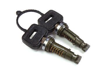Личинка ручки двери DAF XF95/105 с 2006г. (2 лич, 2 Ключа)