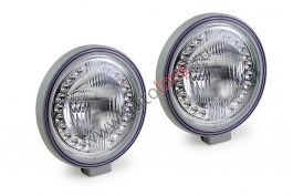 Фара прожектор (D=220mm) 24 V Круглая Хромированная с габаритом 20 LED (Комплект) Фара прожектор (D=220mm) 24 V Круглая Хромированная с габаритом 20 LED (Комплект)