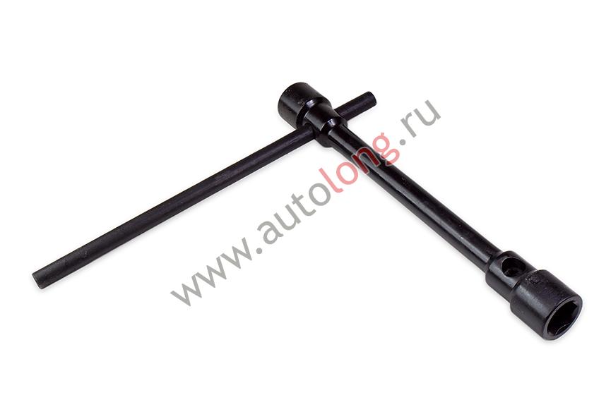 Ключ баллонный торцевой с монтировкой 30х32 L=400 (закаленный) Ключ баллонный торцевой с монтировкой 30х32 L=400 (закаленный)