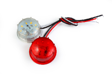 Световой элемент габарита 10 LED (бегущий огонь) белый/красный Световой элемент габарита 10 LED (бегущий огонь) белый/красный