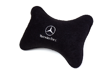 Подушка на подголовник (с логотипом) Mercedes