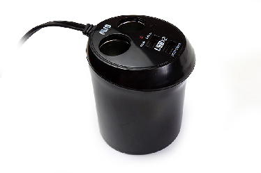 Разветвитель прикуривателя 2-х фазный USB 12-24V Разветвитель прикуривателя 2-х фазный USB 12-24V
