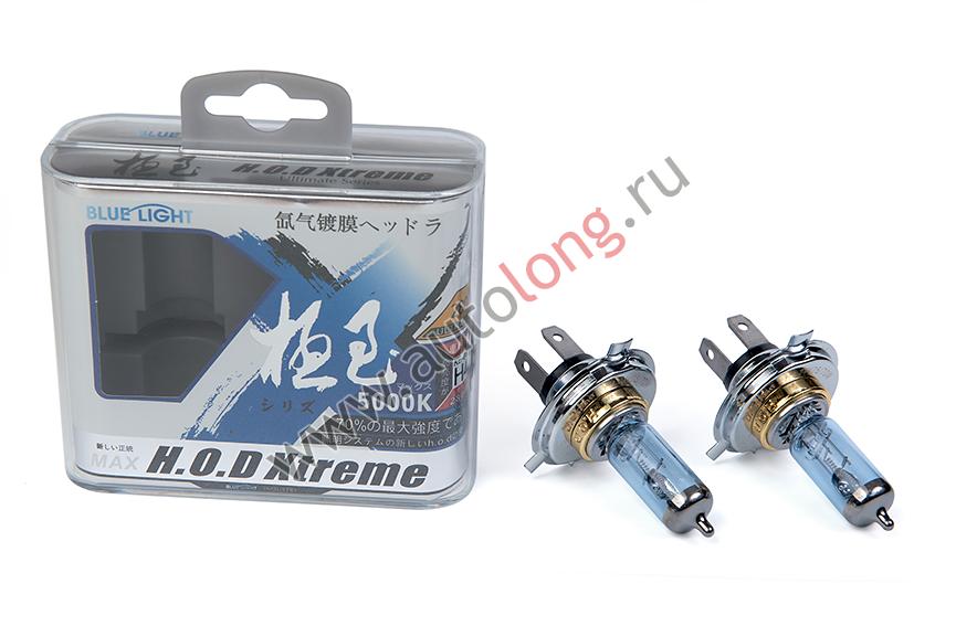 Галогеновые лампы HOD XTREME в боксе 12В H4 60/55W S/W (комплект 2 шт) 500032 Галогеновые лампы HOD XTREME в боксе 12В H4 60/55W S/W (комплект 2 шт) 500032
