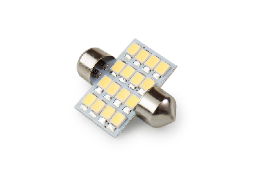 Лампа 16 SMD диодов (в салон) 31 мм Лампа 16 SMD диодов (в салон) 31 мм
