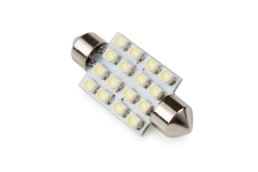 Лампа 16 SMD (в салон) 39 мм, 24В Лампа 16 SMD (в салон) 39 мм, 24В