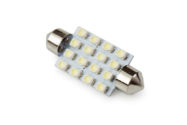 Лампа 16 SMD (в салон) 41 мм, 24В Лампа 16 SMD (в салон) 41 мм, 24В