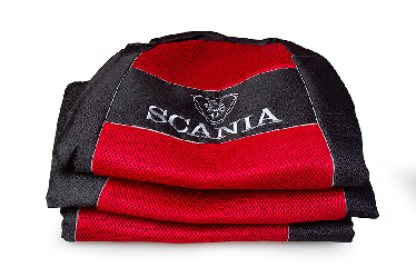 Чехол-сиденья SCANIA R-420 2010г. (2 ремня/ 2 высок. сид.) Красный Чехол-сиденья SCANIA R-420 2010г. (2 ремня/ 2 высок. сид.) Красный