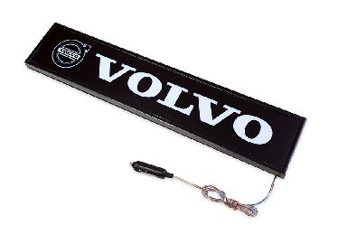 Табличка светящаяся черная VOLVO 24В (10х50 см) Табличка светящаяся черная VOLVO 24В (10х50 см)