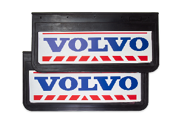 Брызговики передние VOLVO (белый фон) 520*250 мм Брызговики передние VOLVO (белый фон) 520*250 мм