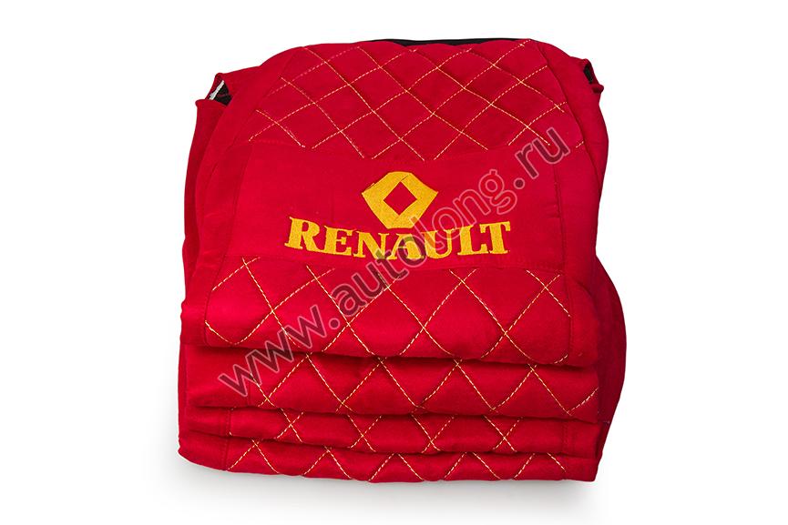 Чехол-сиденья стеганый (Alicante) RENAULT PREMIUM 2012г (1 ремень / 2 высоких сиденья) КРАСНЫЙ Чехол-сиденья стеганый (Alicante) RENAULT PREMIUM 2012г (1 ремень / 2 высоких сиденья) КРАСНЫЙ