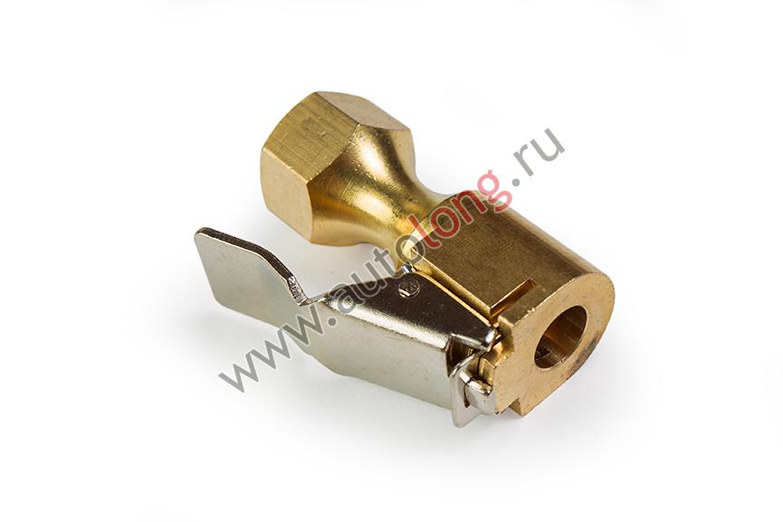 Наконечник шланга подкачки (Латунь) внутр. резьба d=13 Наконечник шланга подкачки (Латунь) внутр. резьба d=13