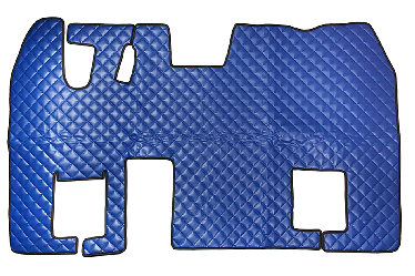 Коврик стеганый RENAULT MAGNUM с 1996 г (Механика подставка сид. пассаж. 32 x 27) Синий