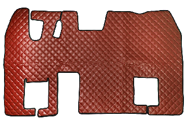 Коврик стеганый RENAULT MAGNUM с 1996 г (Механика подставка сид. пассаж. 32 x 27) Коричневый