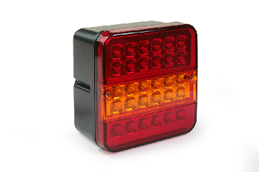 Фонарь автовоза 3-х секционный LED 140*140*8 Фонарь автовоза 3-х секционный LED 140*140*8