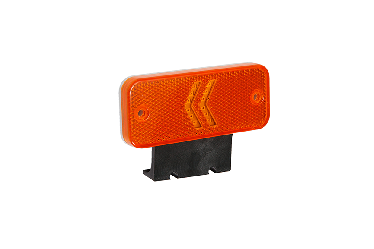 Катафот прямоугольный LED со стрелкой L0266 Желтый Катафот прямоугольный LED со стрелкой L0266 Желтый