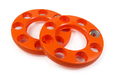 Колпак колеса ЕВРО ободок пластиковый передний оранжевый R-17,5 R-19,5 (8 шпилек)