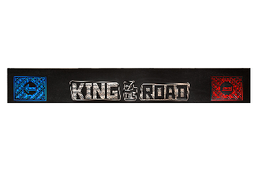 Брызговик длинномер из резинопластика с надписью KING of ROAD (цвет) 200*30 см Брызговик длинномер из резинопластика с надписью KING of ROAD (цвет) 200*30 см