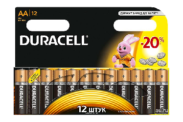 Батарейки DURACELL (Пальчиковые) 12 шт