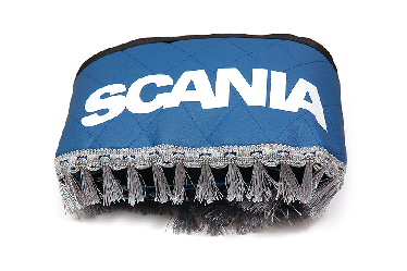 Ламбрекен лобового стекла и угол SCANIA эко-кожа (Синий с серым) Ламбрекен лобового стекла и угол SCANIA эко-кожа (Синий с серым)