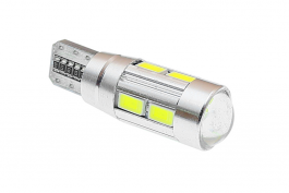 Лампа светодиод 24В T10-10SMD-5730 Super White Star Light Лампа светодиод 24В T10-10SMD-5730 Super White Star Light