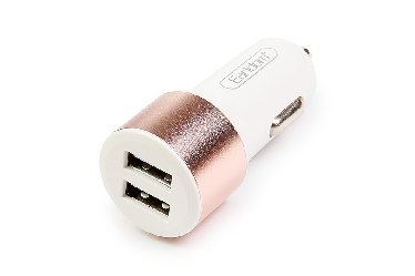 Зарядное устройство в прикуриватель на 2 USB, от 1А до 2.1А Зарядное устройство в прикуриватель на 2 USB, от 1А до 2.1А