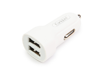 Зарядное устройство в прикуриватель на 2 USB, 2.1А