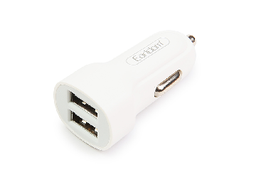 Зарядное устройство в прикуриватель на 2 USB, 2.1А Зарядное устройство в прикуриватель на 2 USB, 2.1А