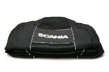 Чехол-сиденья SCANIA S 5,6 серия (с 2019) (1 высокий,1 низкий) Черный