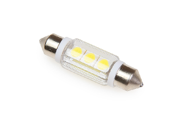 Лампа 3 SMD 41мм софитная (салонная) Лампа 3 SMD 41мм софитная (салонная)
