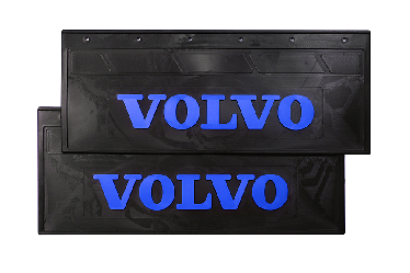 Брызговики грузовые задние VOLVO (LUX) с синей надписью 670*270 Брызговики грузовые задние VOLVO (LUX) с синей надписью 670*270