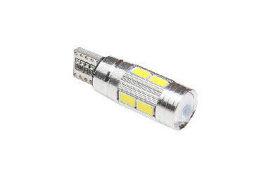 Лампа безцокольная 10 SMD-Lens (slive) 12V