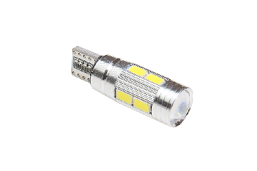 Лампа бесцокольная светодиодная 12В 10 SMD-Lens (slive) Лампа бесцокольная светодиодная 12В 10 SMD-Lens (slive)