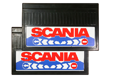 Брызговики грузовые 600*400 (белый фон) для SCANIA Брызговики грузовые 600*400 (белый фон) для SCANIA