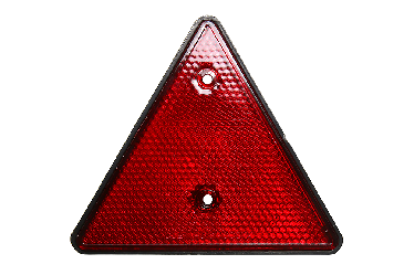 Катафот треугольный LED (красный ) 24В