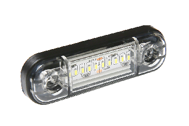 Габарит светодиодный 24В Белый 160 MINI 10 LED Ряд Габарит светодиодный 24В Белый 160 MINI 10 LED Ряд