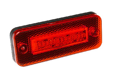 Катафот 163 Красный 12 LED, 24V