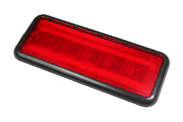 Габаритный фонарь дополнительное освещение задний (красный) NEON 24V