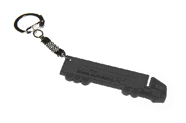 Брелок для автоключей из оргстекла Autolong (черный)