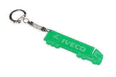 Брелок оргстекло IVECO (зеленый) Брелок оргстекло IVECO (зеленый)