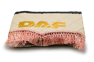 Ламбрекен лобового стекла и угол DAF эко-кожа (Бежевый) Ламбрекен лобового стекла и угол DAF эко-кожа (Бежевый)