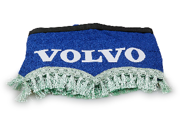 Ламбрекен лобового стекла и угол VOLVO материал (Синий с зеленым) Ламбрекен лобового стекла и угол VOLVO материал (Синий с зеленым)