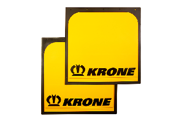 Брызговики KRONE желтые (комплект) 400*400 мм